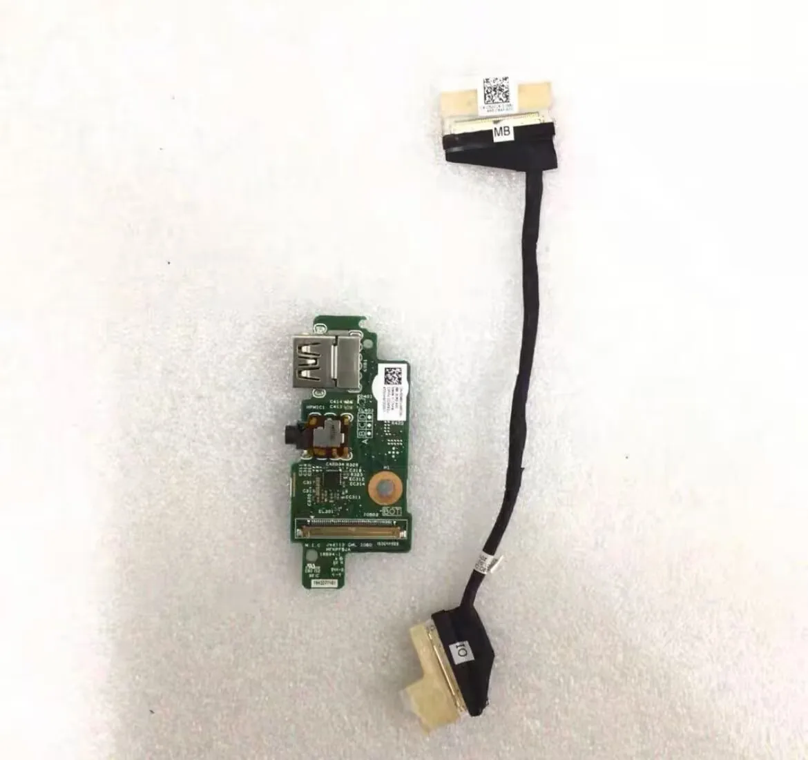 

0DM82J 05001K FOR DELL Inspiron 13 7390 7391 scheda SD 2-in-1 scheda audio USB con cavo 450. 0gd01. 0001