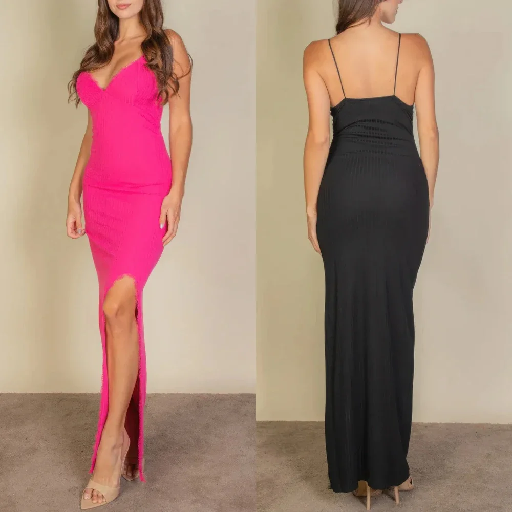 

Customized Eyelash Trim Dress A-Line Evening Dresses Sleeveless V-neck Prom Gown Exquisite High Quality Party Gowns for Women