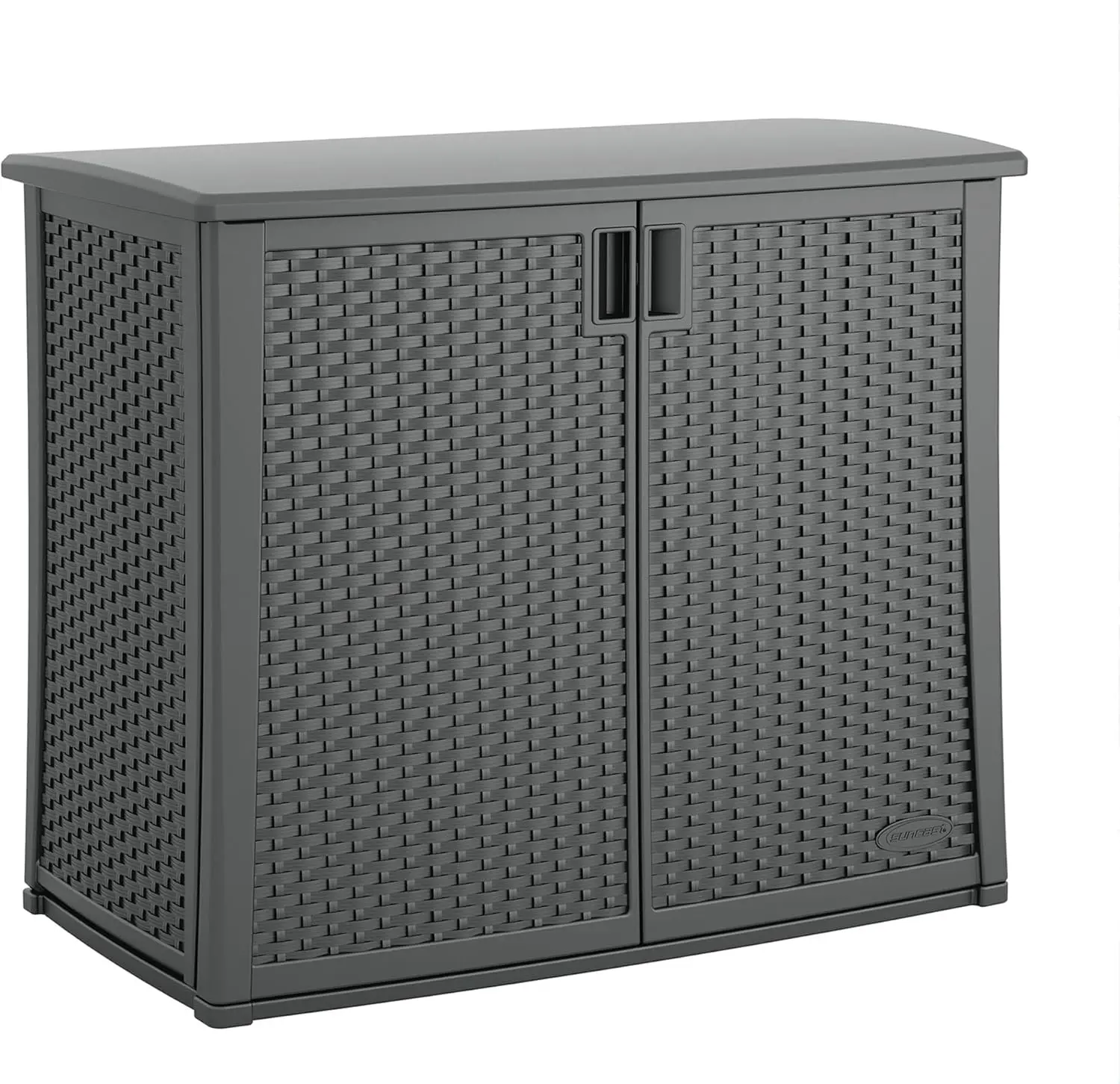 

Lockable Outdoor Cabinet Storage for Patio, Garden and Backyard, 97 Gal, Cool Gray