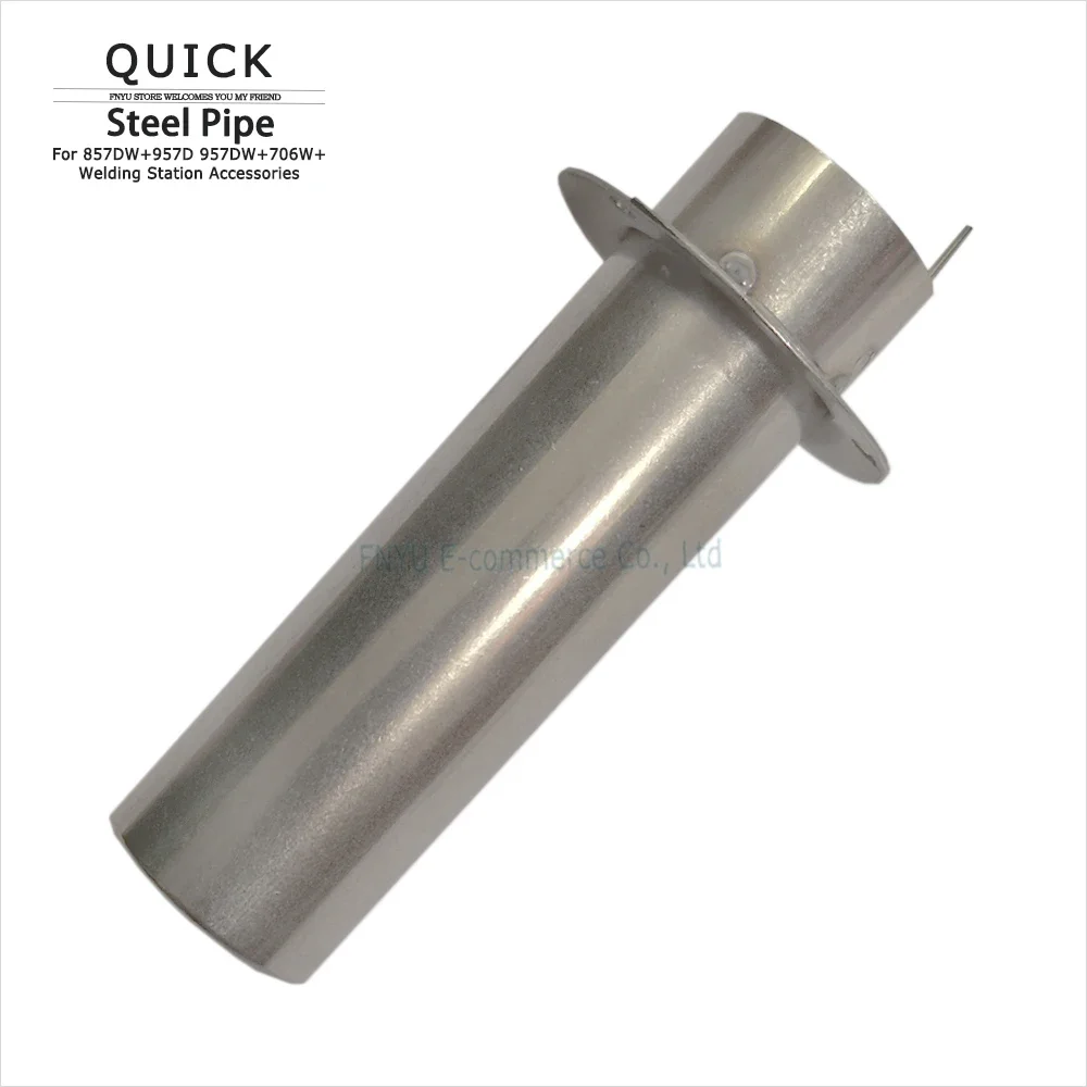 Steel Pipe Quartz Tube for QUICK 857DW+ 957D 957DW+ 706W+ Welding Station Accessories for Hot Air Gun Heating Core Parts