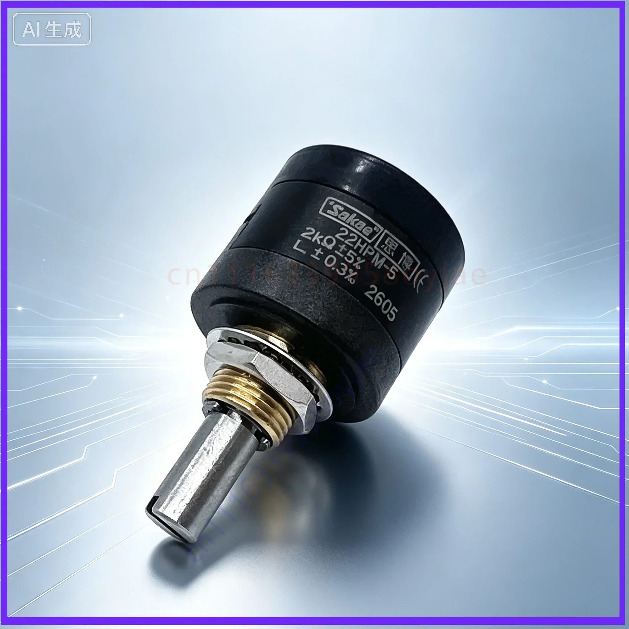for Instrument 5-Turn Precision Potentiometer 22HPM-3/5/10 1K 2K 5K 10K 1PCS