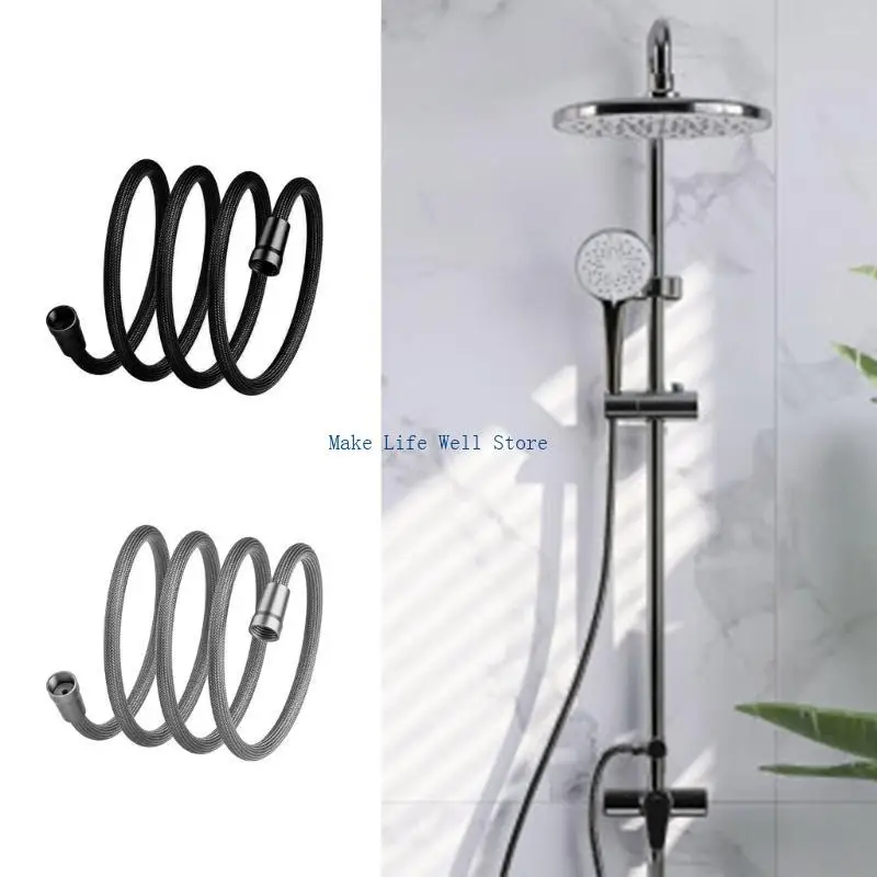  2 Meter Shower Hoses Replacement Flexible Shower Hoses Universal Bathroom Hoses Suitable for Homes  & Hotel Bathroom Fixtures