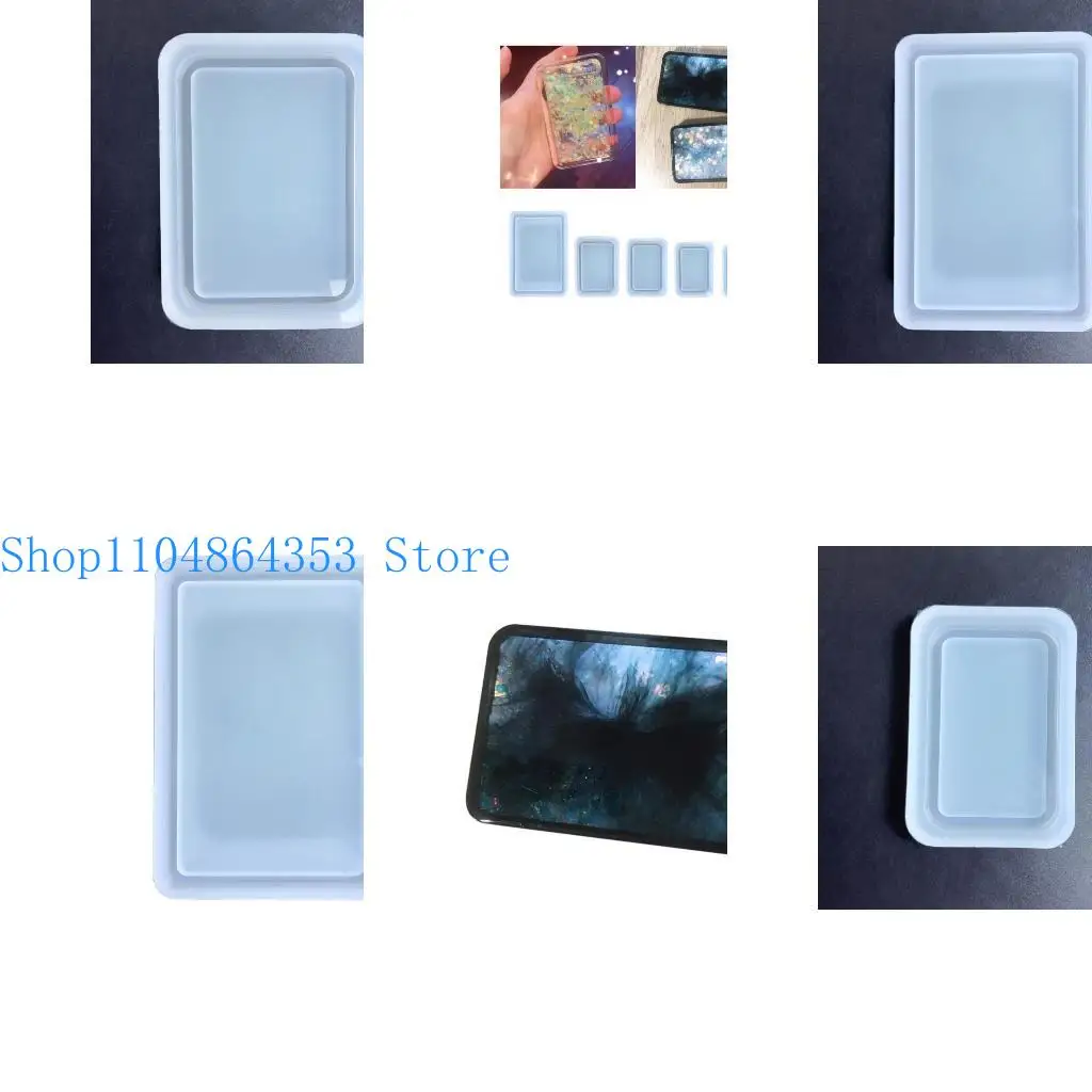 

652F Resin Shaker Molds for Creative Photo Frame Resin Molds Silicone Molds Resin Epoxy Casting Molds for Resin Art