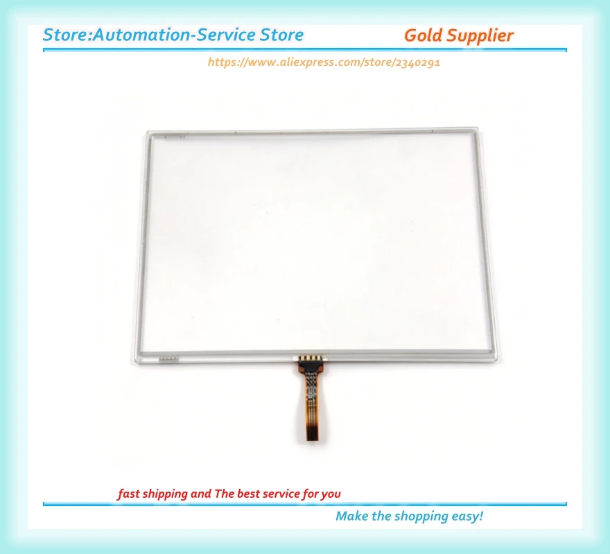161 * 97mm Touch Panel 7 Inch Welded Cable Interface Car Navigation Digitizer
