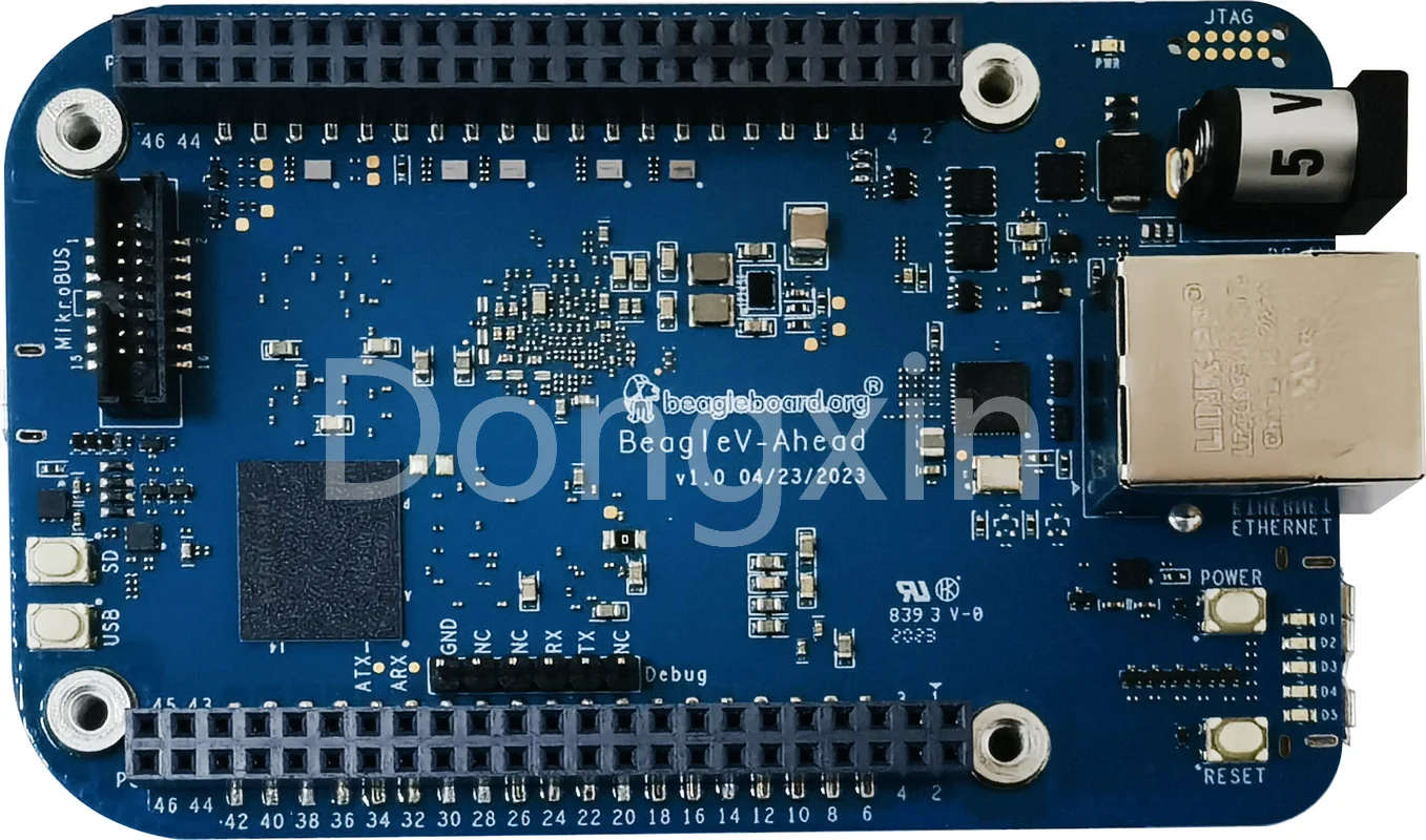 Beagle V-Ahead AI accelerated learning open source hardware BeagleV-Ahead BEAGLEBOARD