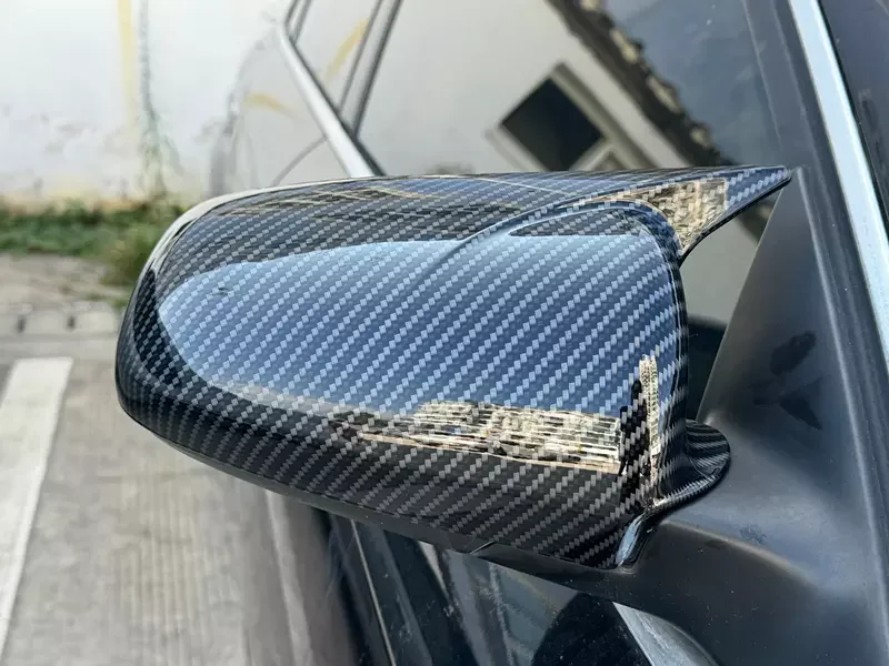For Audi A3 S3 8P 05-08 A4 S4 B6 B7 8E 8H A6 S6 C6 Car Rearview Side Mirror Cover Wing Cap Exterior Door Rear View mirror cover