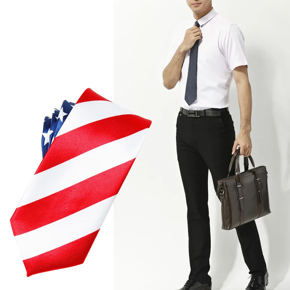 Полиэстер шелковый галстук национальный