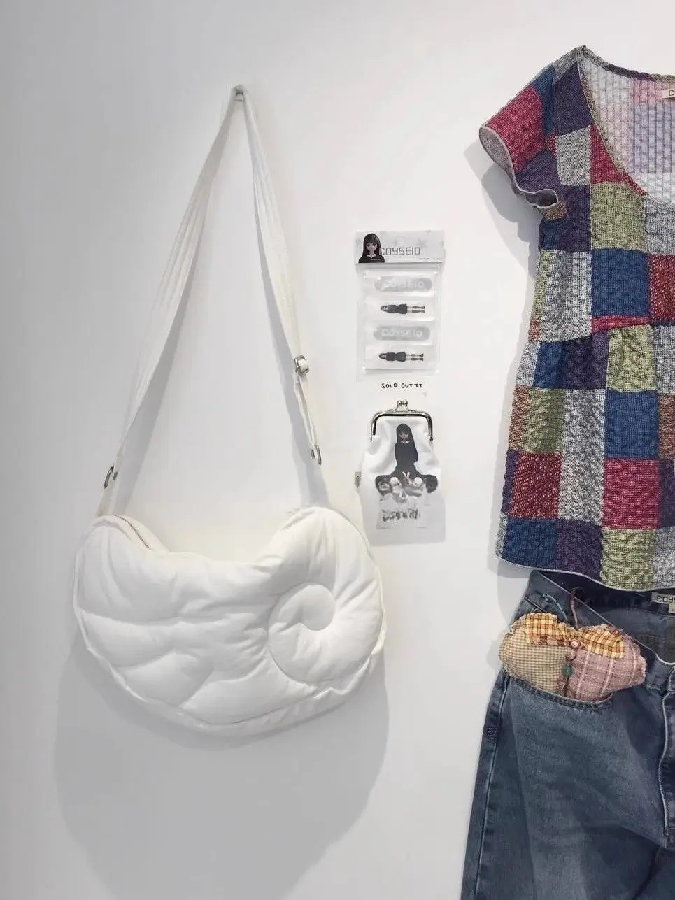 Tas Meisjes Mooie Engelenvleugels Herfst Winter Schoudertas Pures en Tassen Crossbody Zoete Damestassen