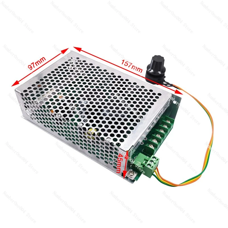 

Suitable for SK1248 500W-12A 0-48VDC Speed Control Power Supply, 220VAC Input PWM Motor, DC Spindle Motor Control Power Supply