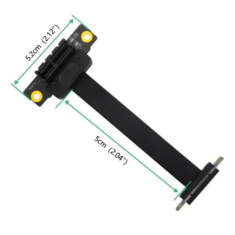Extender Lint Adapter Verlengkabel Pci-E 1X Slot Uitbreiding Riser Card