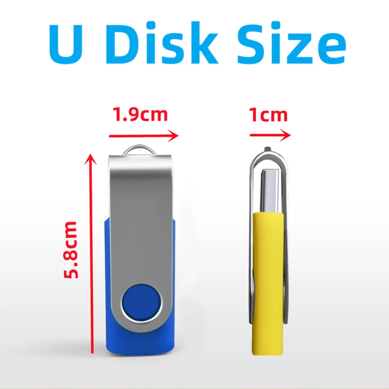 Preço de venda Livre LOGOTIPO Da Empresa Personalizado Cor Portátil Rotação De Metal USB 2.0 Flash Drive GB GB 16 8 4GB GB 64 32GB 128GB Memory Stick