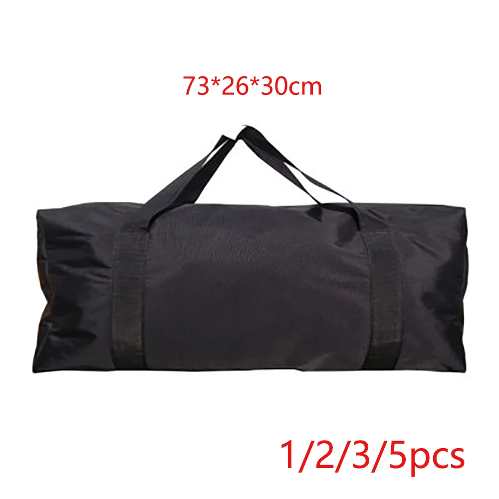 1-5 uds bolsas de almacenamiento para el hogar bolsa de equipaje tela Oxford resistente al agua al aire libre plegable bolsa de compras de lavandería móvil 73*26*30cm