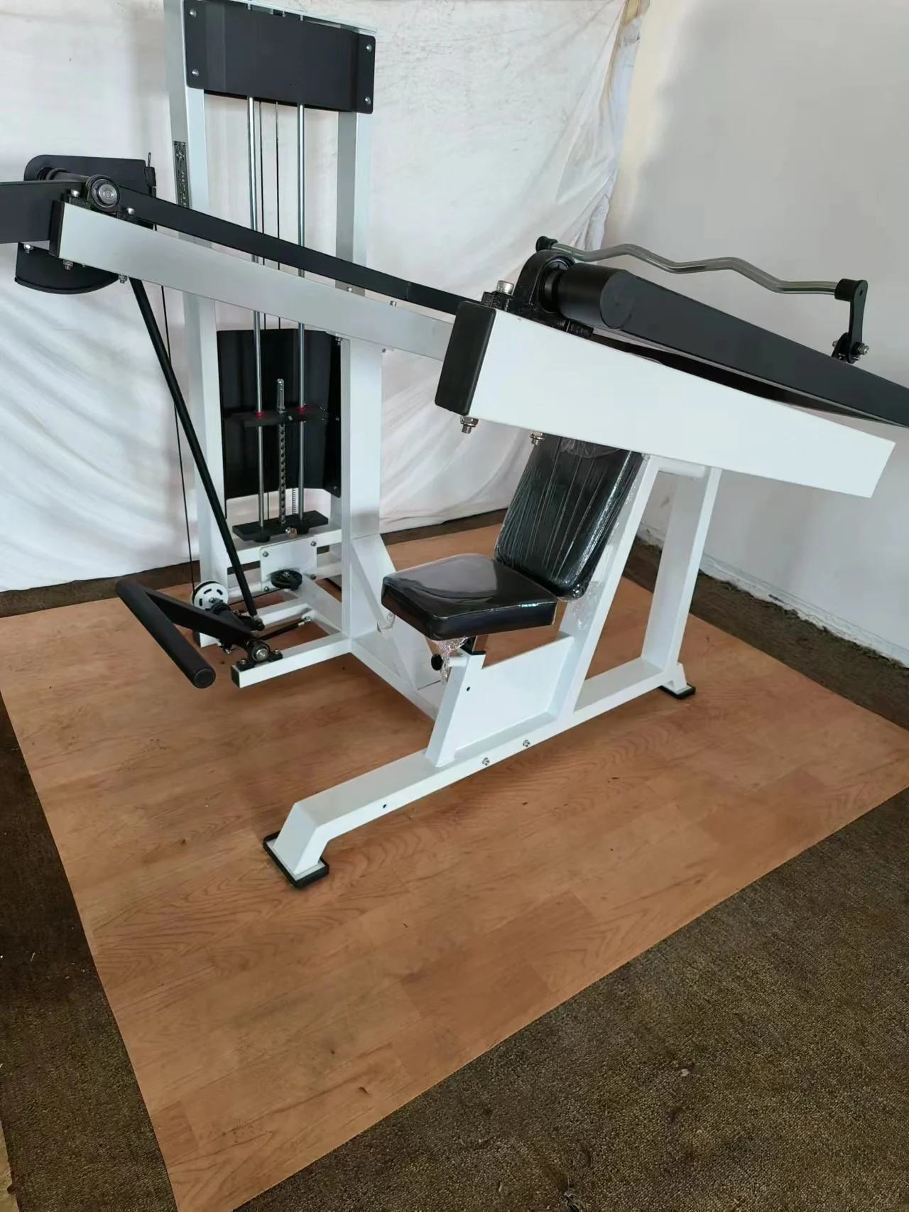 Commercial Indoor Fitness Equipment Bodybuilding Weightlifting Pins Loaded Steel Select Elevated Triceps Extension Machine