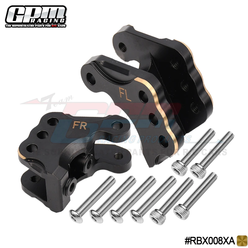 

GPM Brass Front Axle Mount Set For Suspension Links For Axial 1/10