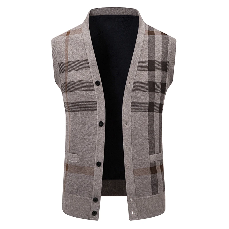 Thumbnail 4 - #6 Mens Button Front Knit Cardigans List of Top Picks