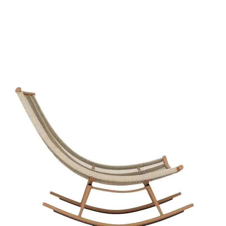 

Rocking chair recliner, adult living room balcony, home leisure lunch break lazy, sofa outdoor rattan