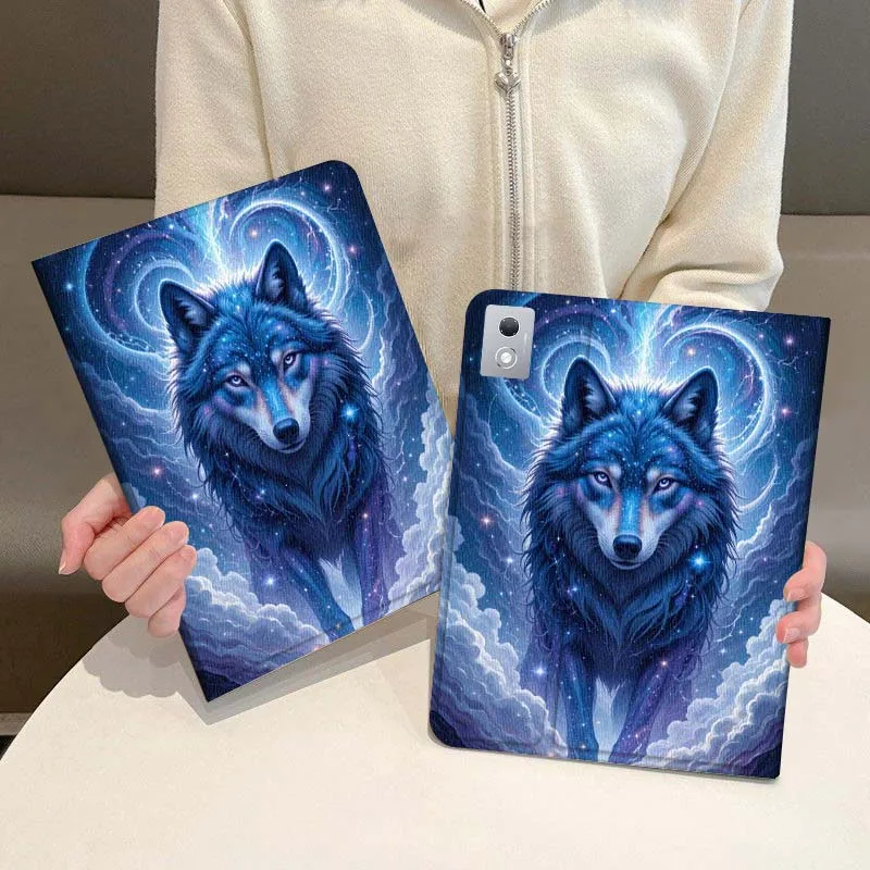 

Cartoon Anime Wolf Art For Legion Xiaoxin Pad P12 Pro Y900 GT 2023 2025 12.1 12.7 14.5 inch Tablet Case