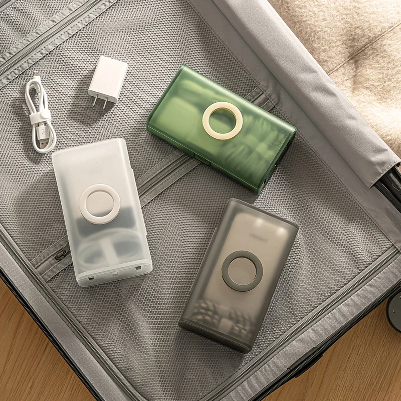 Multifunctional Large Capacity Data Cable Storage Box Travel Storage Device