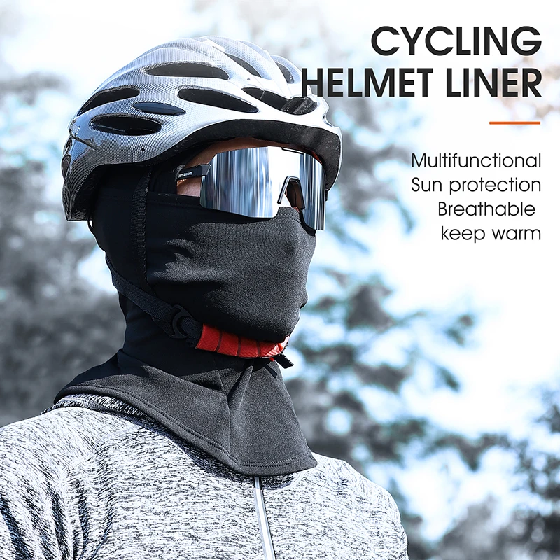 WEST BIKING Summer Cool Balaclava Hat Breathable Cycling Cap Outdoor Sport Full Face Cover Scarf Winter Motorcycle Helmet Liner