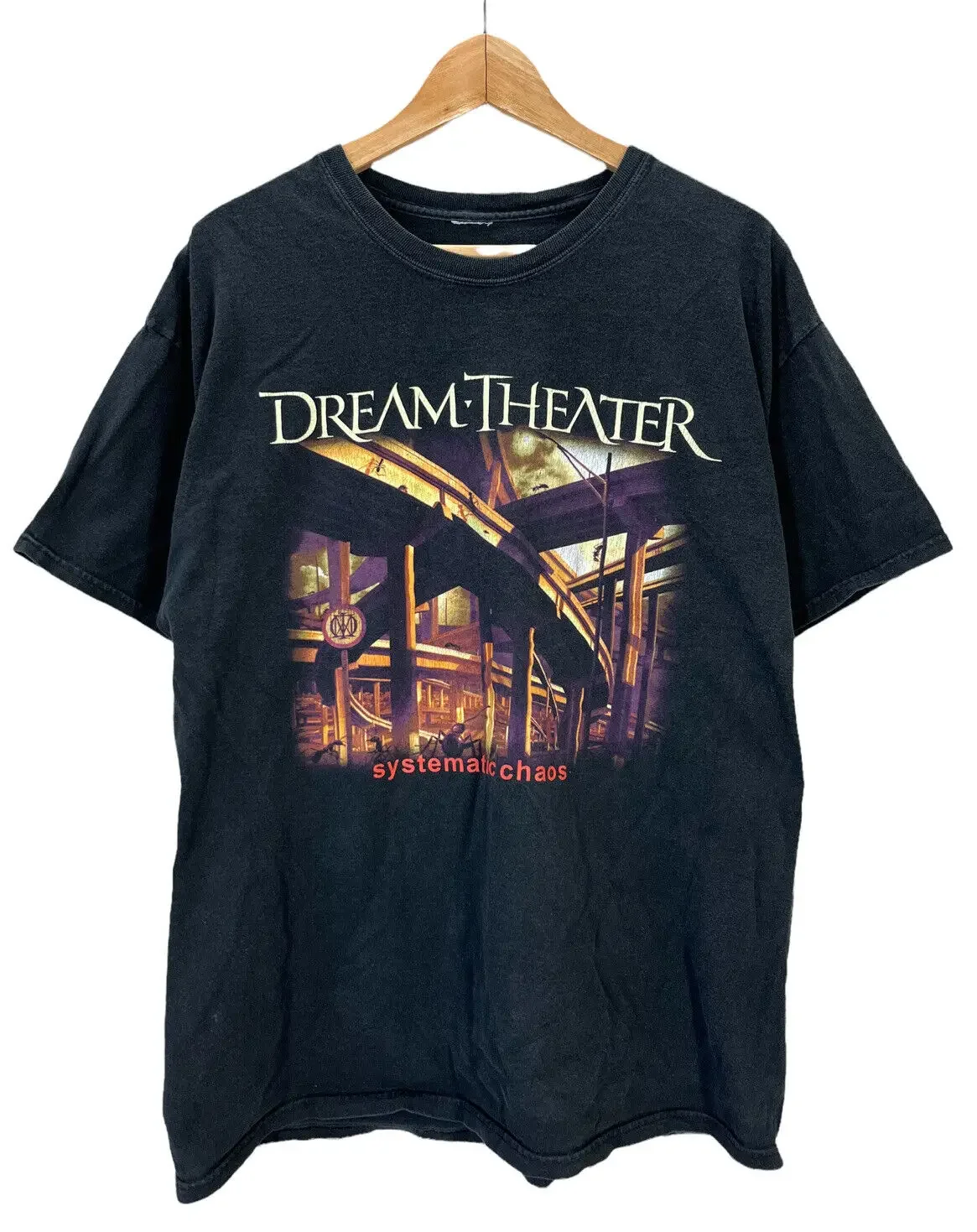 Vintage Dream Theatre Systematic Chaos Rock Band T-Shirt Large