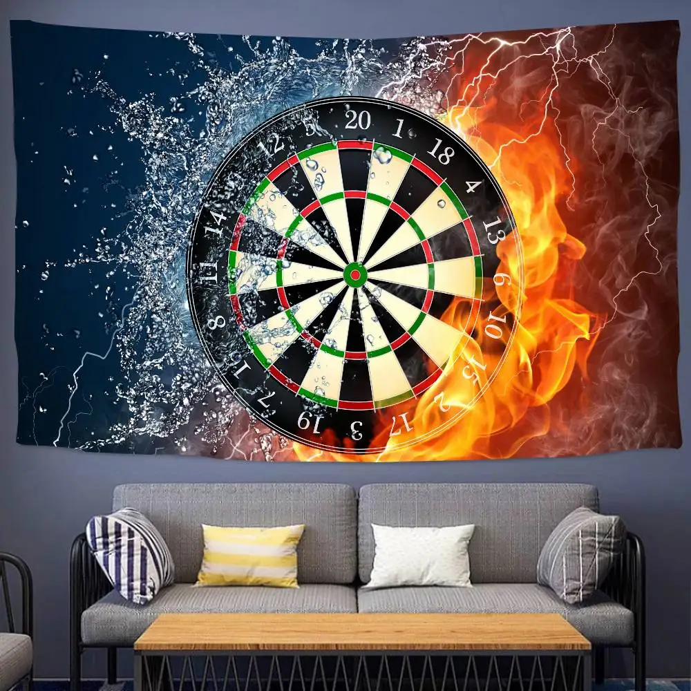 DARTS لوحة رمي السهم الهدف التصوير خلفية للتخصيص حفلة عيد ميلاد سعيد الديكور الأطفال صور خلفية الهدايا #4