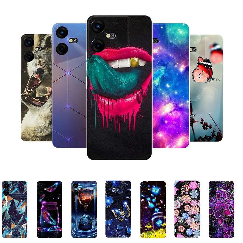 

For Tecno Pova Neo 3 Case Neo3 Bumper TPU Silicone Soft Back Cover for Tecno Pova Neo 3 LH6n Cases PovaNeo3 Fundas Cartoon