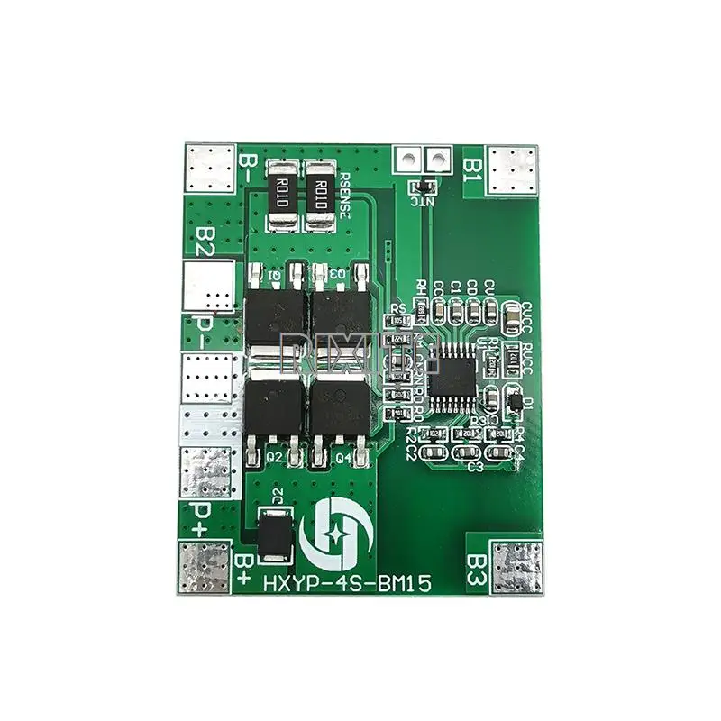 4S 12.8V 14.4V 16.8V Lifepo4 Li-ion Lipo Lithium Battery Protection Board 18650 BMS 14A Limit 20A PCB 4 Cell Pack PCM 3.2V 3.7V