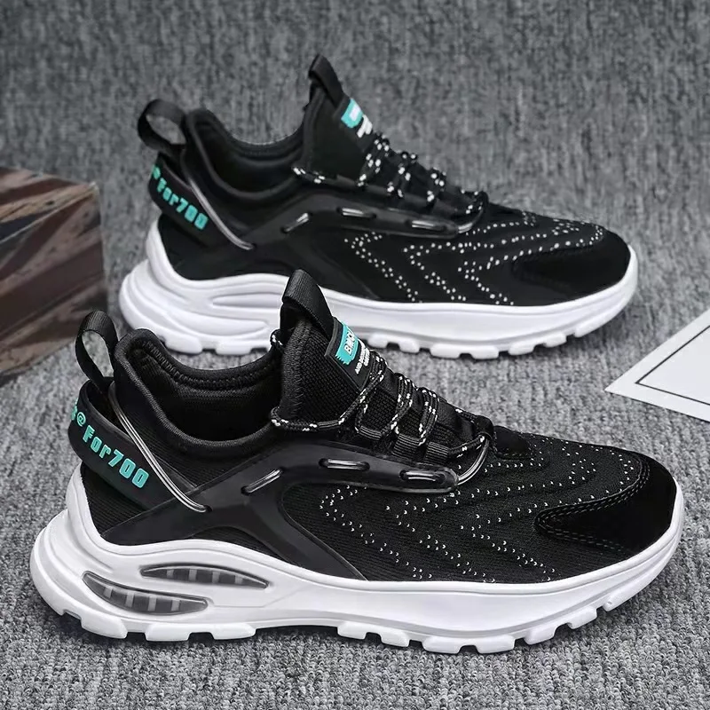 2024 New Men's Mesh Light Sports Men's Fashion Leisure Lazy Cold Sticky Walking Shoes Breathable and Anti Slip Casual Shoes