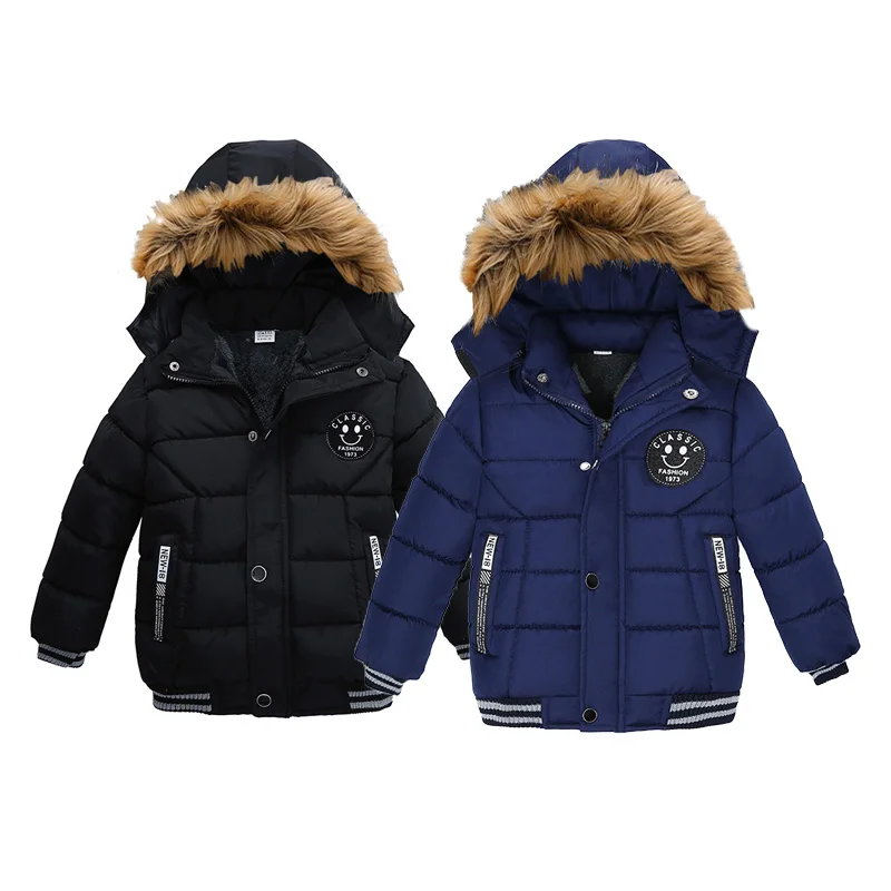 Children Winter Down Coats Boys Girls Fashion Overcoat Kids Thicken Casual Warm Outerwear Children  Hooded Windproof Clothing