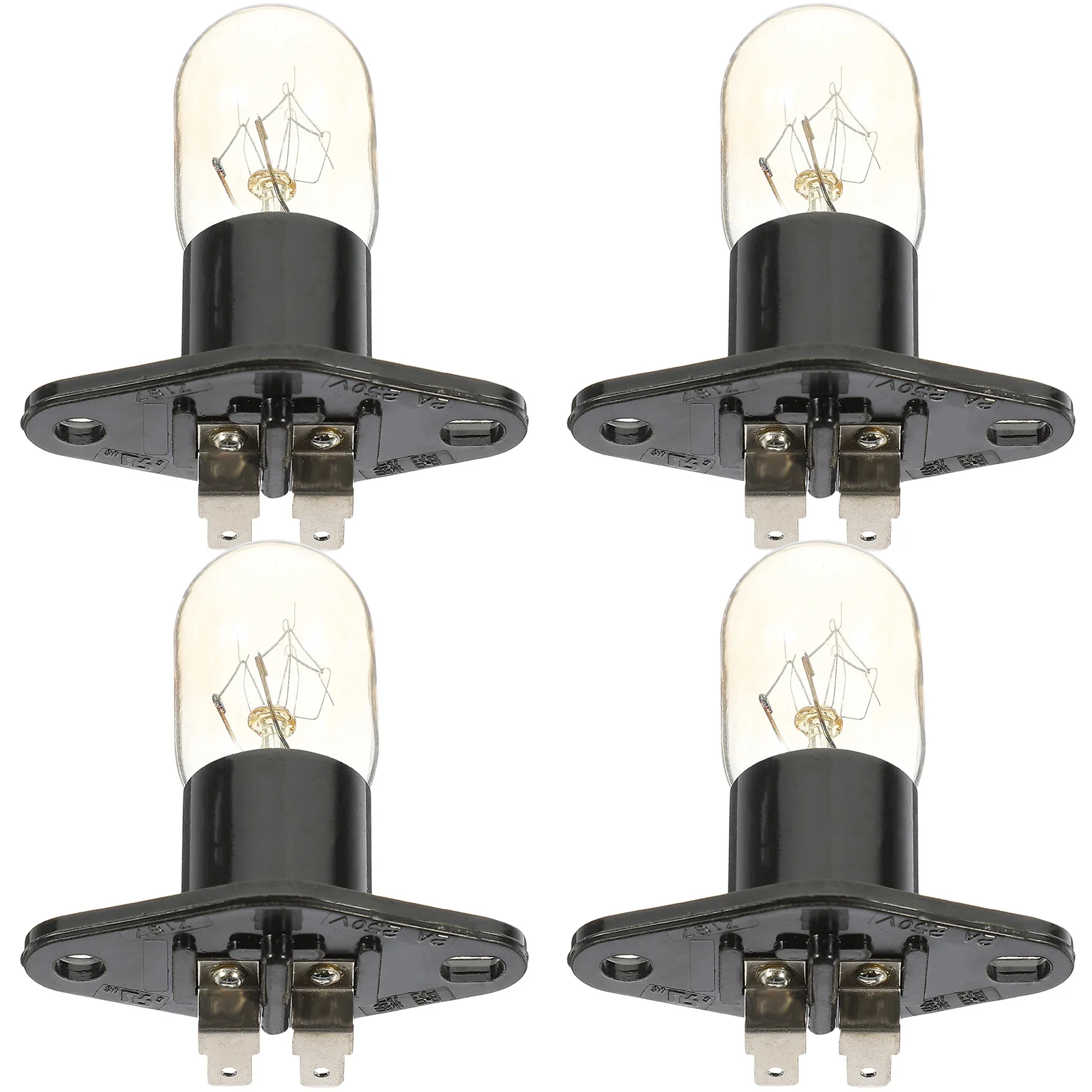 4 قطعة لمبة الميكروويف عالية الطاقة 240 فولت 25 واط توفير استبدال مصباح لفرن الميكروويف الثلاجة LED ضوء لمبة #6