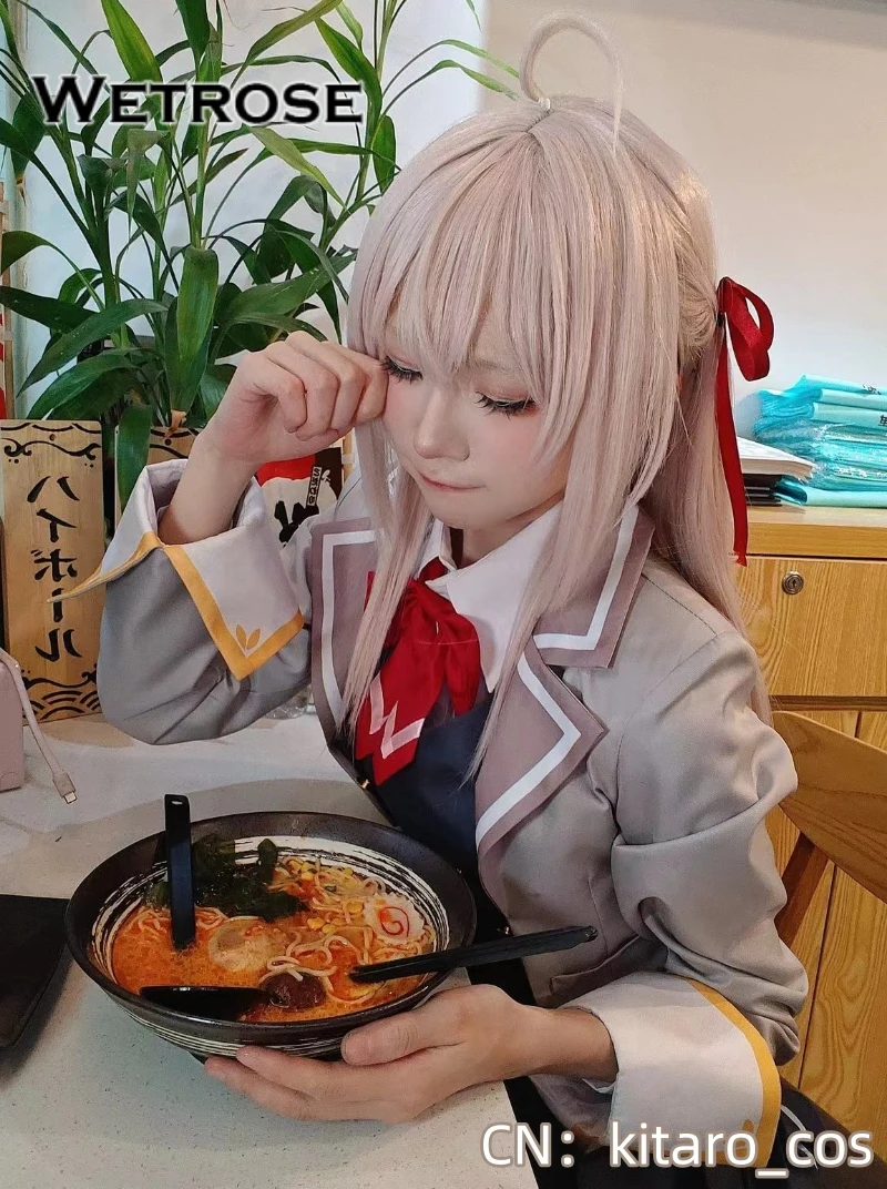 【Wetrose】متوفر في المخزون أليسا أليسا ميخائيلوفنا كوجو شعر مستعار كوسبلاي أحيانًا يخفي مشاعرها في مجموعة ألياس أليسا الروسية لعيد الميلاد
