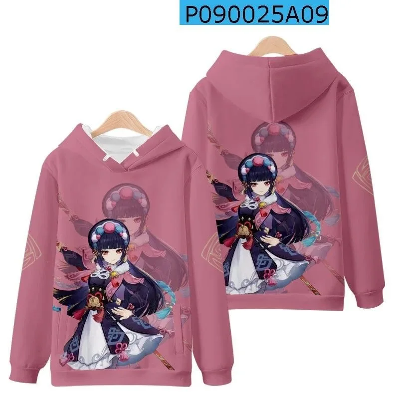 Game Genshin Impact Cosplay Costume Albedo Shen He Shenhe Yun Jin Yunjin Gorou Xiao Unisex 3D Hoodie Sweatshirt Anime Clothes