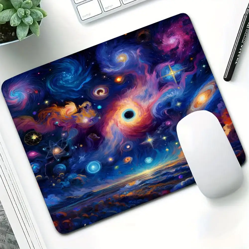 

Whirlpool Starry Sky Small Mouse Pad Gaming Laptops Mousepad Gamer Carpet Keyboard Mat Desk Protector Anime Cartoon Mause Pads