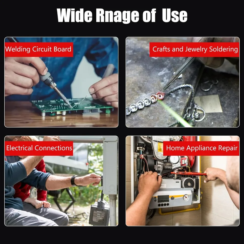 مجموعة أطراف مكواة اللحام TS100/TS101/T85: نماذج K/KU/I/D24/ILS/B2/BC2/BC3/C4/C1/JL02 لـ Pinecil، تسخين سريع وسهل التركيب