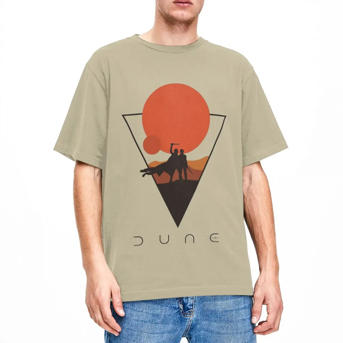 الكثبان الرملية أراكيس الصحراء للرجال النساء تي شيرت الاشياء محب تيز تي شيرت 100% القطن هدية فكرة الملابس #4