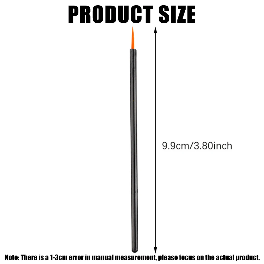 50/100 Stuks Eyeliner Borstels Wimper Oogschaduw Applicator Lip Borstel Kits Voor Nail Art Schilderen Pen Tool Eye Lash Wands accessoires