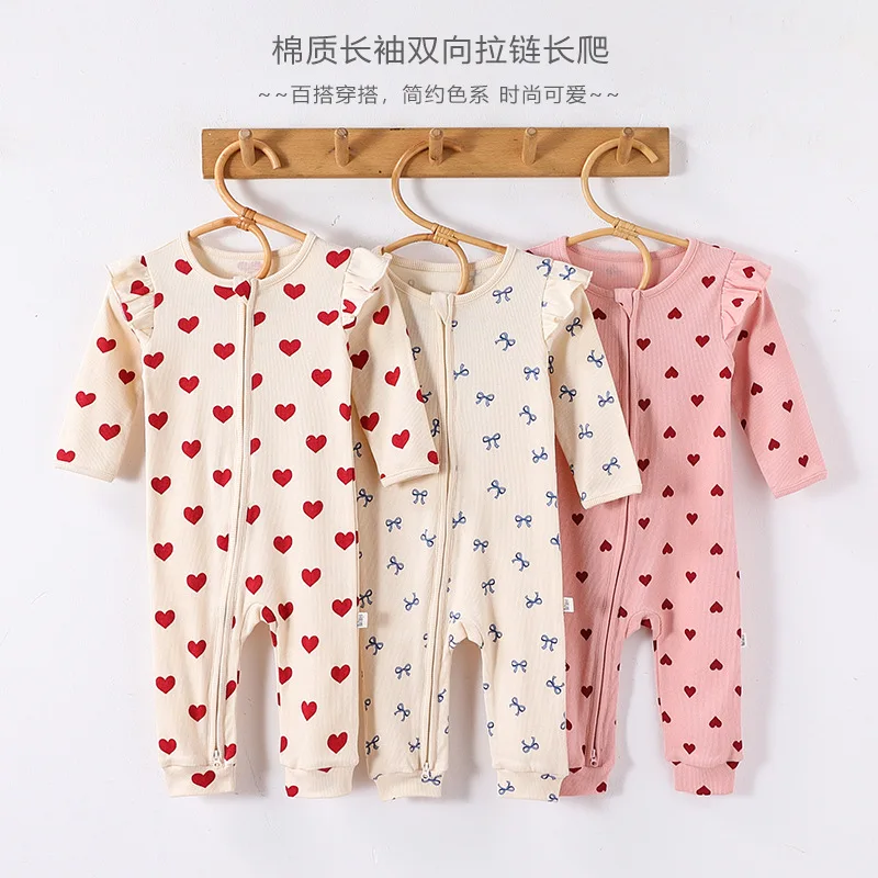 Baby Boys Girl Romper Spring Autumn Pure Cotton A-Class Newborn Clothes for Boys And Girls Homewear Crawling Suit