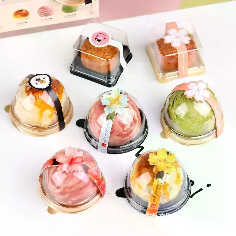 Wedding Cake Supply - 50Pcs Plastic Cake Boxes Party Supplies