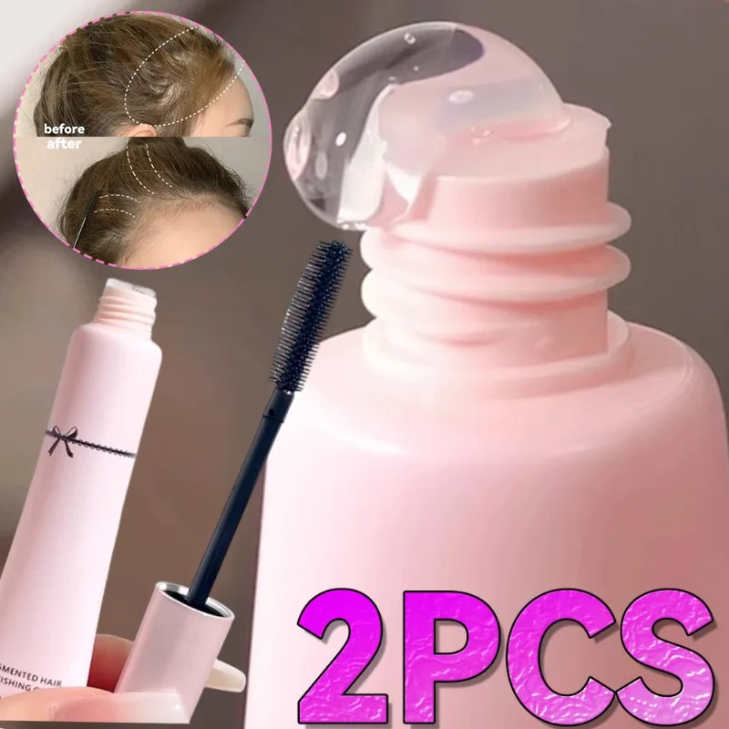 

1/2PCS Broken Hair Wax Stick Hair Styling Gel Cream Big Brush Fixed Shaping Refreshing Not Greasy Hair Finishing Cream Mascara