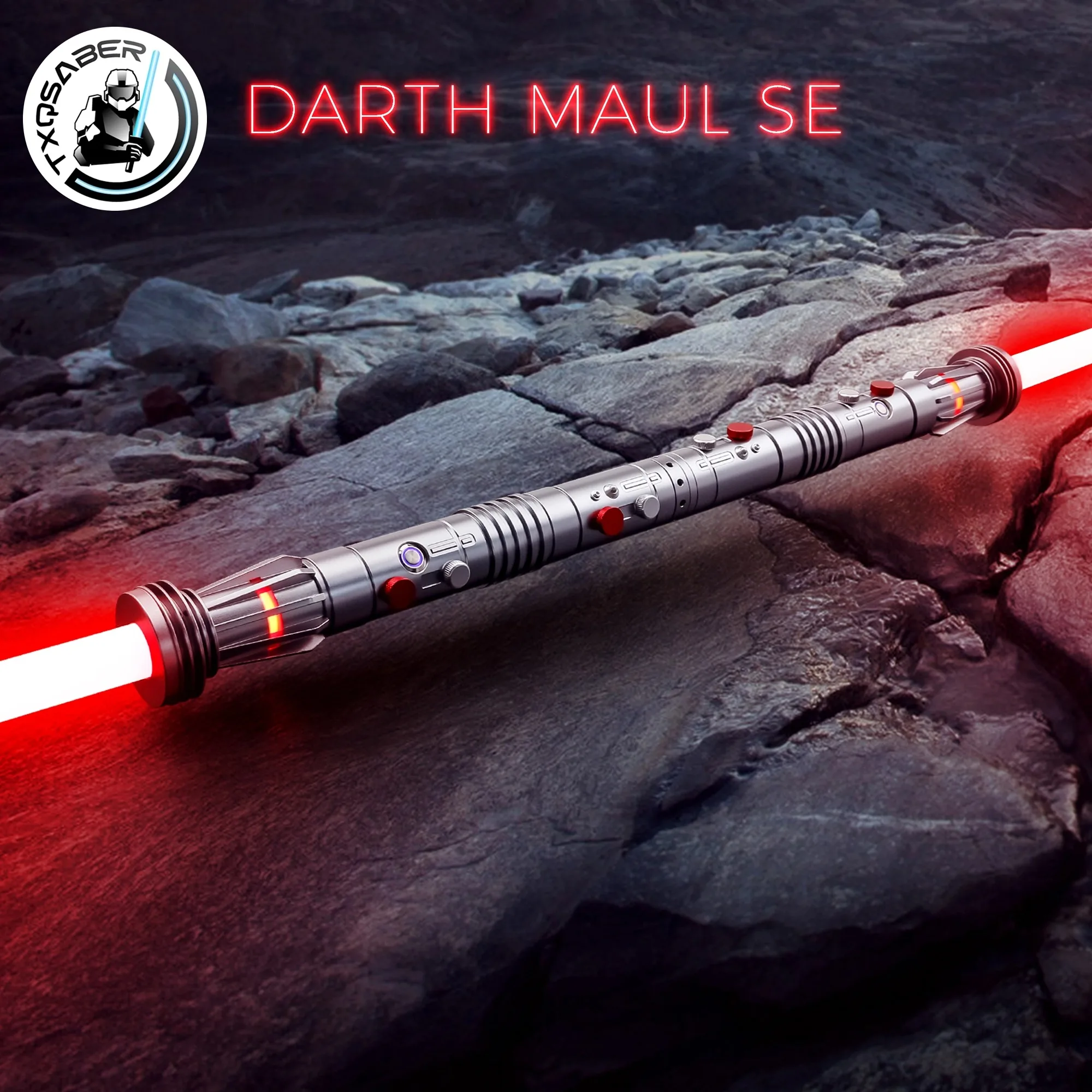 TXQ Darth Maul SE 16sound 7/8inch Proffie NEO SNV4 Smooth Swing 12color Lightsaber Blaster Metal Toys Cosplay Glow Gift Laser