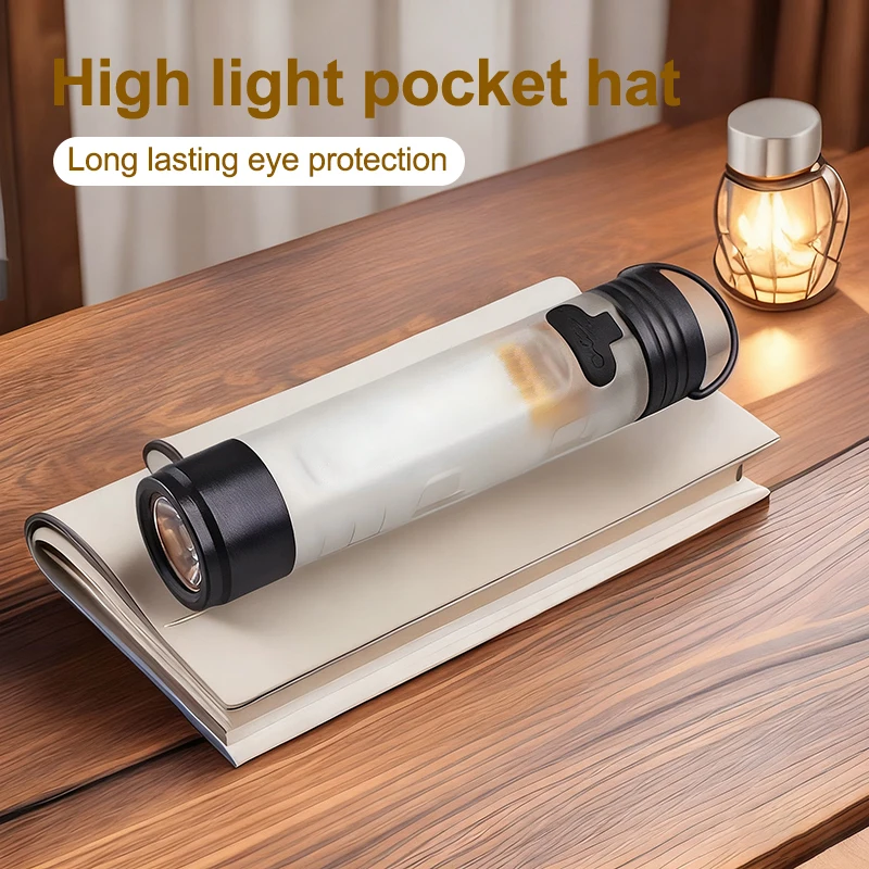 

Hands-Free Portable Outdoor Night Sport Hat Light With Rechargeable Clip