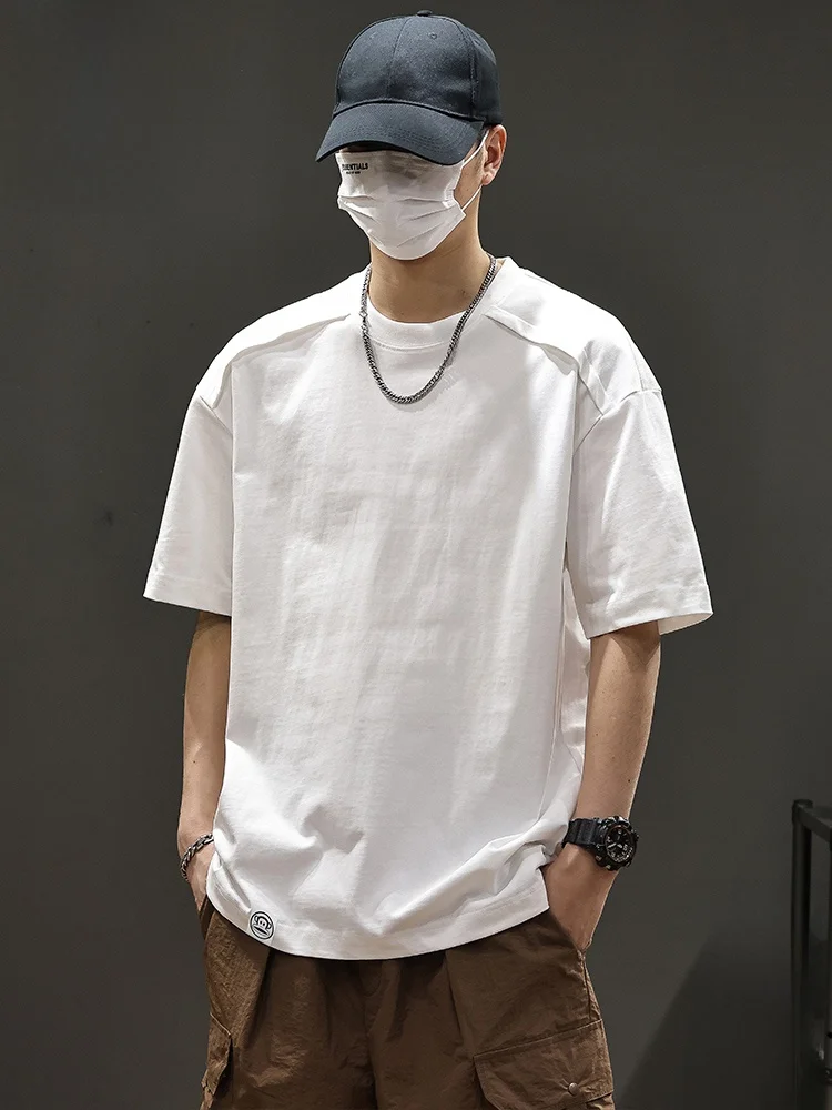 

PaulFrank Men's Loose Fit Casual round Ne ort Sve T-irt Breathable Summer New Sle Base irt Comfortable Cotton Tee