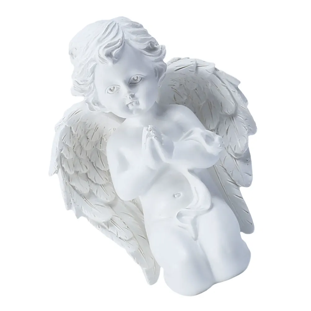 

Angel Ornaments Statue Decoration Adornment European Style Resin Flowerpot Well-made Shape Lovely Figurine