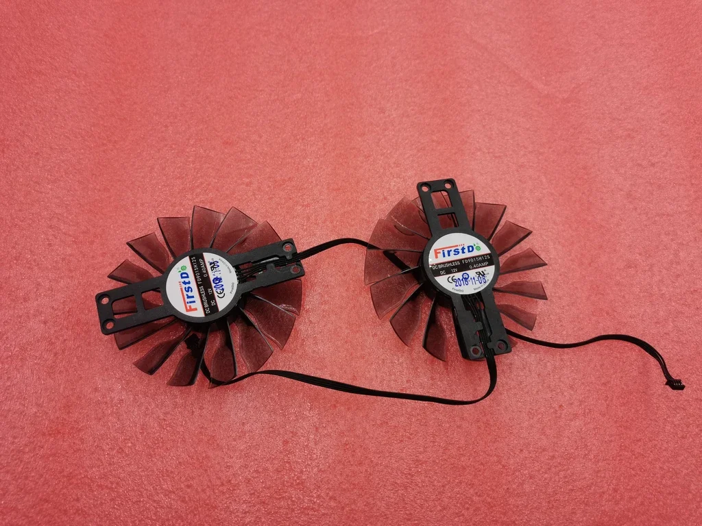 

FD9015H12S Вентилятор видеокарты постоянного тока 12 В 0,40 А для Palit GeForce RTX 2080 Ti Gaming Pro RTX 2080Ti DUAL