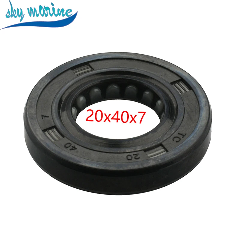 ختم الزيت 3B2-00122-0 لـ Nissian Tohatsu خارجي 2 السكتة الدماغية 8HP 9.8HP M8B M9.8B أجزاء محرك القارب حجم محرك القارب: 20x40x7