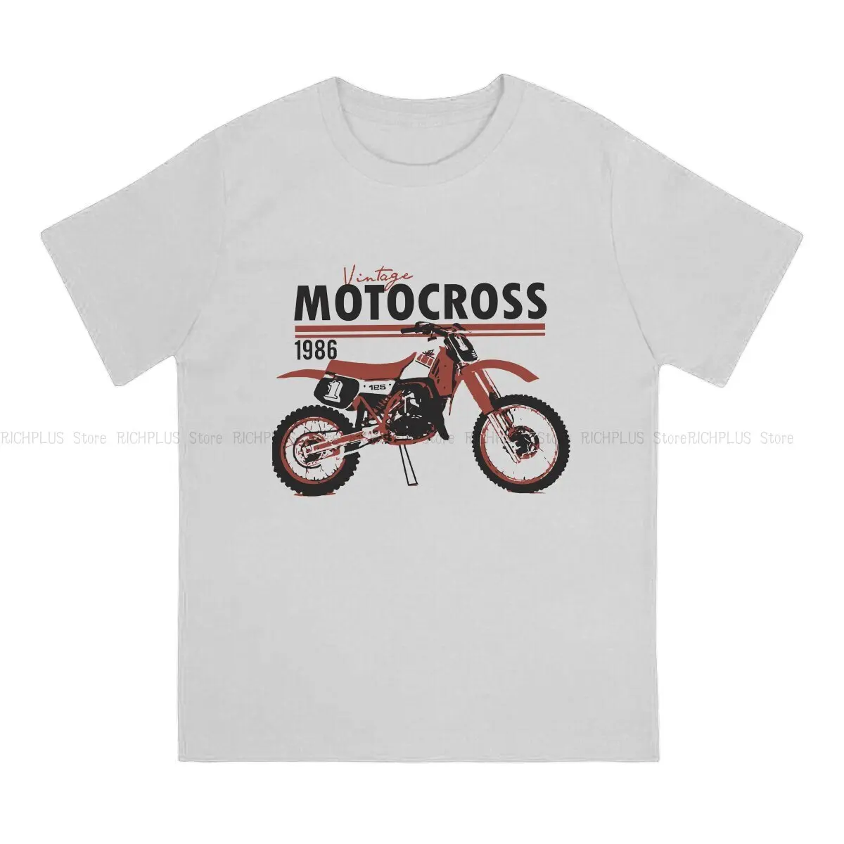 Enduro Cross Motorcycle Racing TShirt Vintage Motocross Basic Polyester T Shirt Homme Men Clothes New Design Trendy