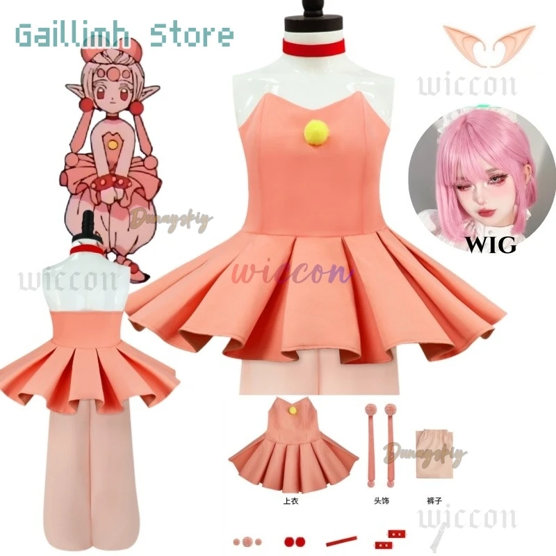 

Anime Cardcaptor THE POWER Cosplay Costume Sakura Clow Card Roleplay Suit Kawaii Uniform Dress Pants Accessories Set Girls Women