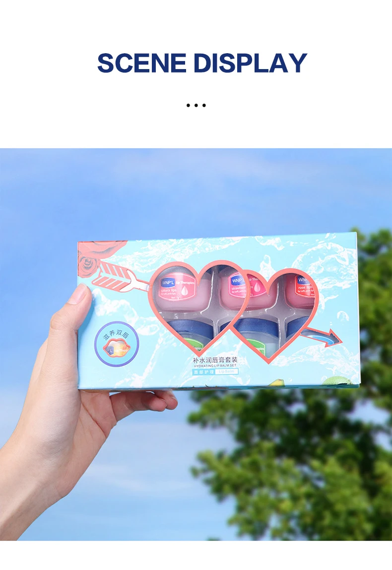 4/6/8 stücke Feuchtigkeitsspendende Lip Balm Set Bleaching Feuchtigkeitsspendende Basis Natürliche Pflanzen Basis Feuchtigkeitsspendende Riss Lippen Pflege Gelee Feuchtigkeitscreme – Detail 12