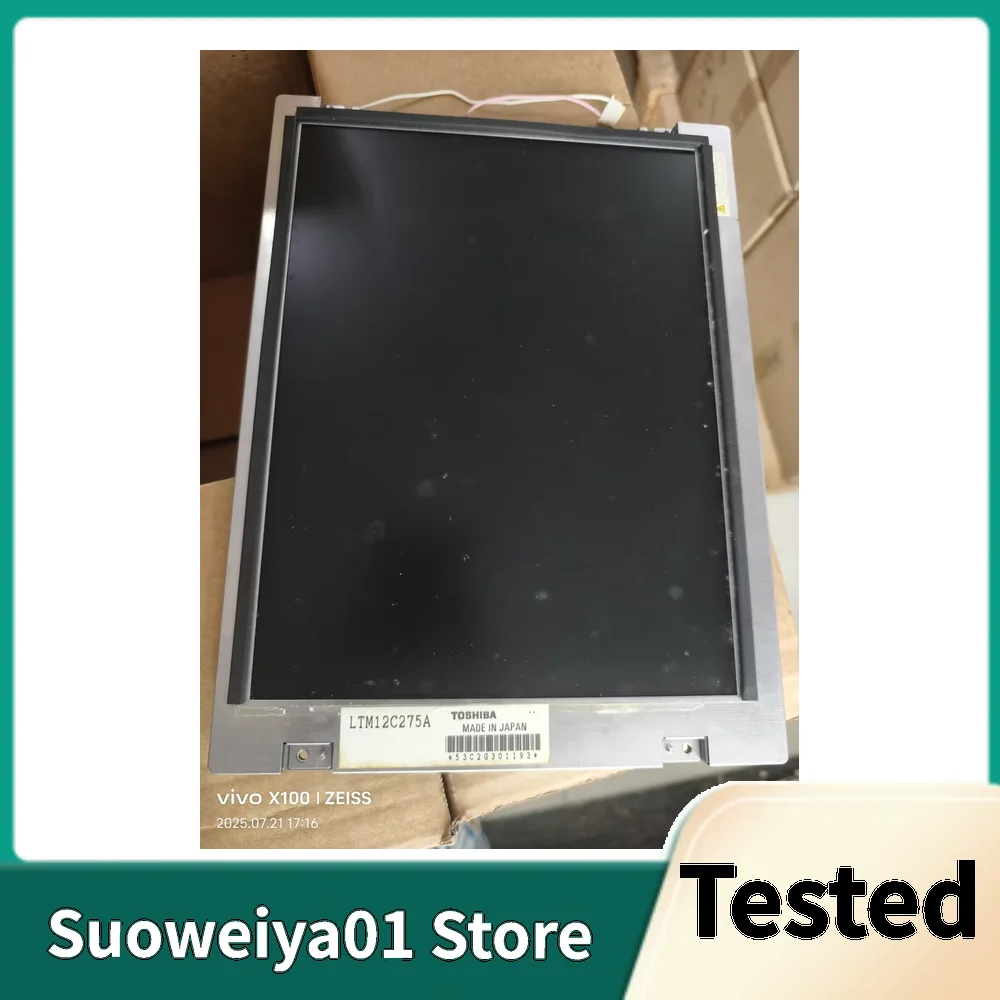 

LTM12C275A Original 12.1 Inch LCD Panel Display Modules 800×600 Tested Checked Industrial LCD