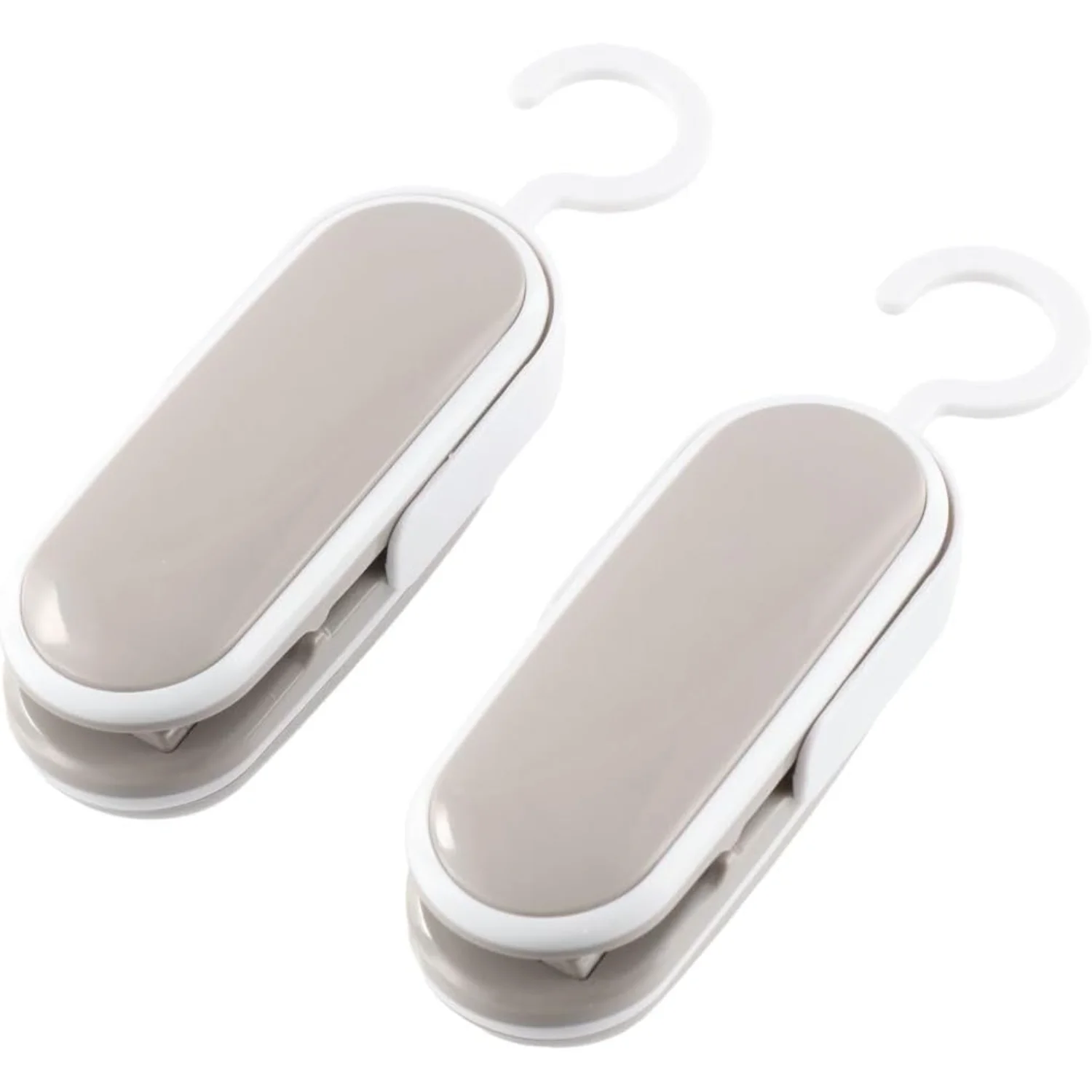 2 упаковки мини-запайщика пакетов, портативные термовакуумные упаковщики 2 в 1, упаковщик пластиковых пакетов с мини-запайкой для пищевых продуктов для стружки (без батареи)